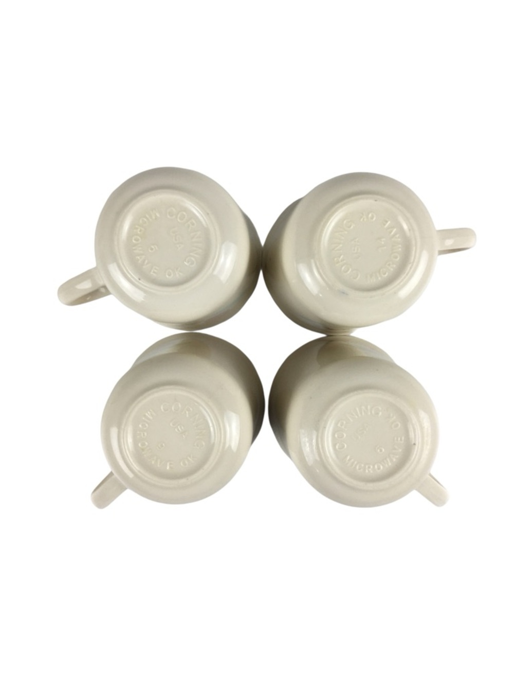 Corning Corelle Tulip Accent Coffee Mug Set 8 oz - Picture 8 of 10
